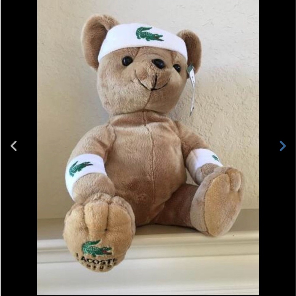 🐊NWT Lacoste Tennis Bear Collectible. Brand new. - Picture 2 of 4